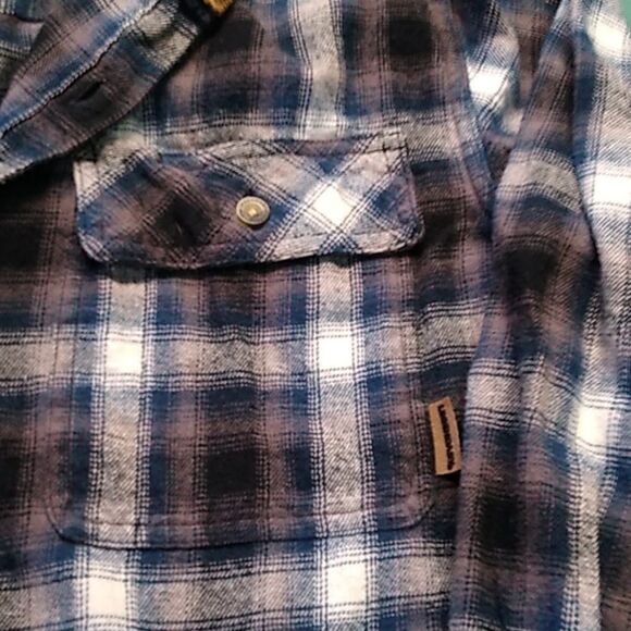 Legendary Whitetails Buck Camp Cotton Men's LG  Corduroy neck & cuffs - Picture 3 of 10